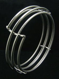 Titanium Bangle Bracelet